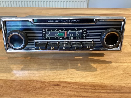 Becker europa lmku vintage - vintage, car