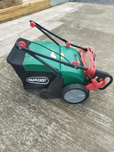 Qualcast 1300w lawn - rake, model