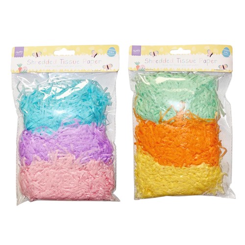 Easter shredded tissue paper - shredded,