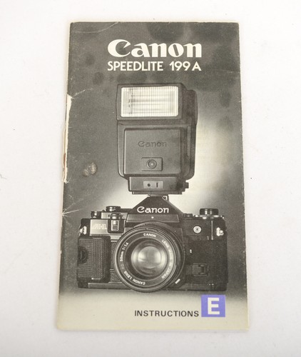 Canon 199a speedlite flash - 199a,