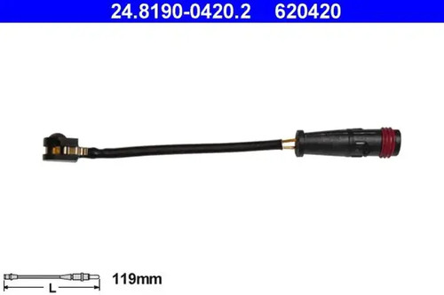 Brake pad wear - , disc