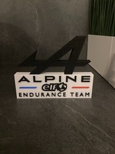 Alpine Endurance 3D logo, blue, 18cm x 14cm x 2cm