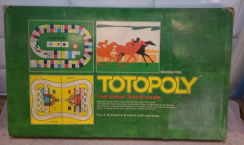 Totopoly board game vintage - board,