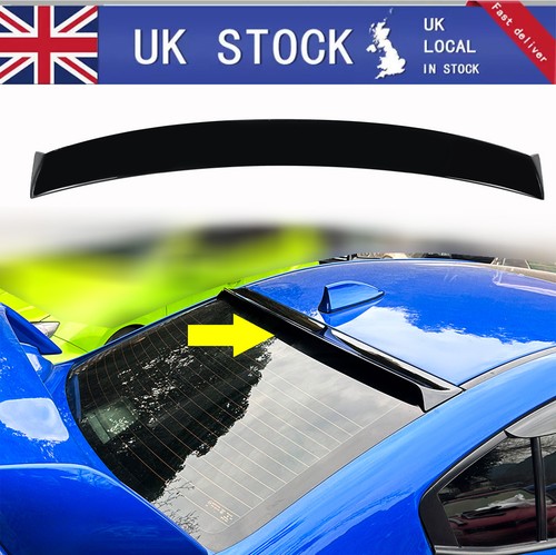 Rear roof boot spoiler wing - roof,
