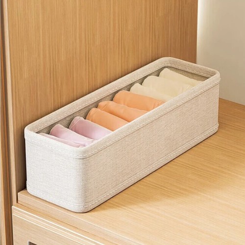 Cotton linen storage box for - storage,