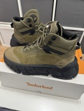 Timberland Turbo Hiker Boots UK Size 7 Military Olive