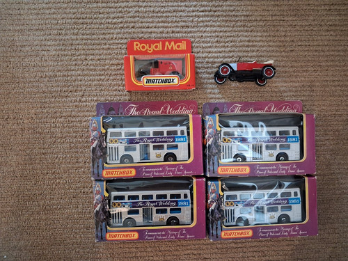 Matchbox royal wedding bus job - matchbox,