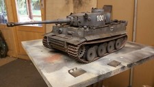 Heng long 1/16  RC German Tiger 1 early Tank custom paint 