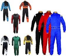 Kids Juniors Karting Suit Race Overall Suits Poly cotton Indoor & Outdoor Sizes
