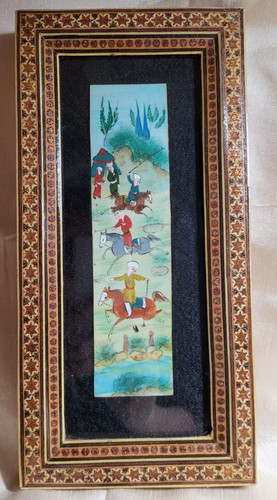 Vtg hand painted - vtg, persian