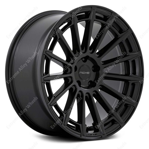 Black amalfi alloy wheels - 20",