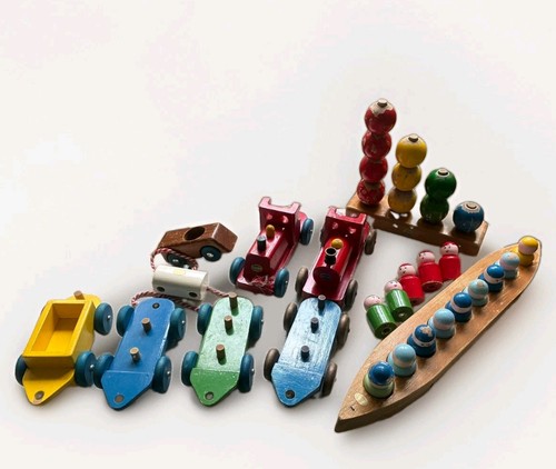 Escor vintage wooden toys - escor,