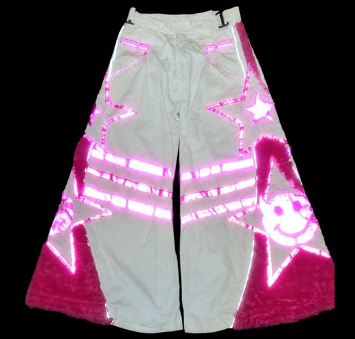 Rare vintage y2k rave pants - y2k,