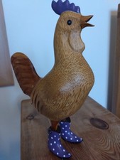 DCUK  wooden duck cockerel/