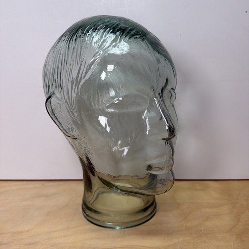 Vintage art glass - vintage, head