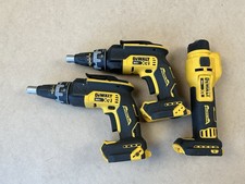 Lot DCF630 DEWALT 20V Max Drywall Screwgun And DCE555 Cut Out Tool FOR PARTS