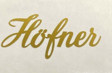 Hofner Guitar Headstock decal,sticker  X1