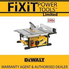 DeWalt DWE7492 240V 2000W 250mm Portable Table Saw RW
