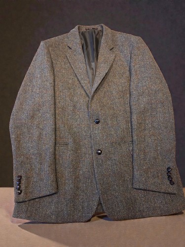 Harris tweed blazer - harris, l