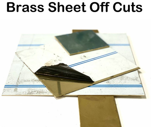 Solid brass sheet plate - solid,