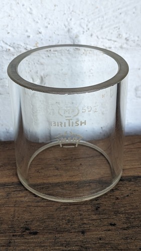 Vintage plcl miners lamp glass - plcl,