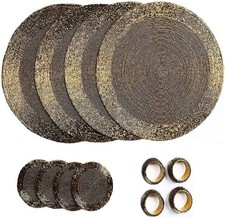 12x Handcrafted Glass Beaded