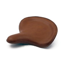 Solo Seat Bobber 1925 Style, Genuine Leather, Brown, for Harley-Davidson