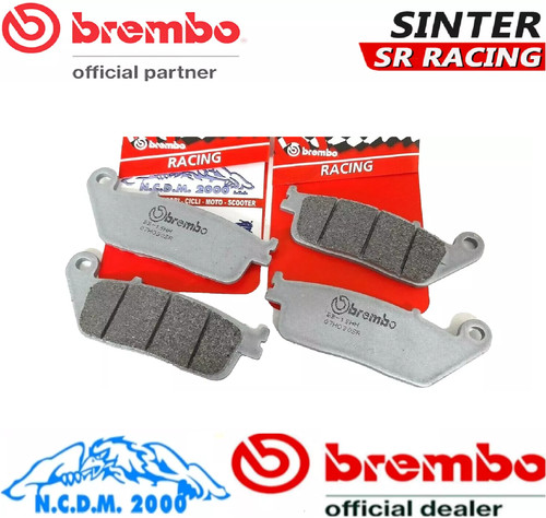Front brake pads - pads, sinter