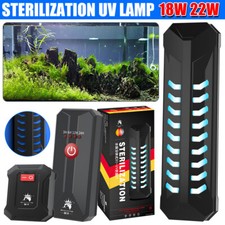 Aquarium Submersible UV Light Sterilizer Pond Fish Tank Germicidal Clean Lamp