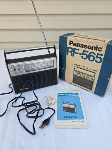 Panasonic 565 portable - panasonic, rf-565