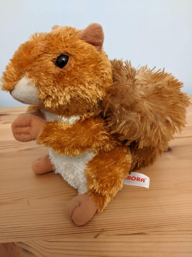 Red squirrel soft plush - soft,