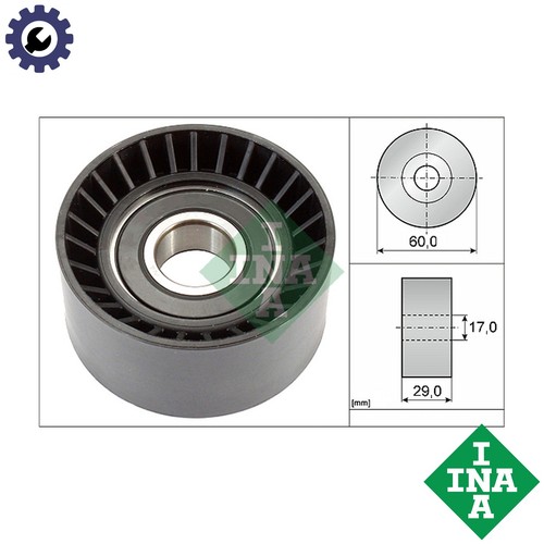 Deflectionguide pulley vribbed - deflectionguide,