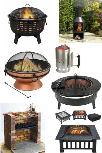 Outdoor bbq fire - bbq, pit