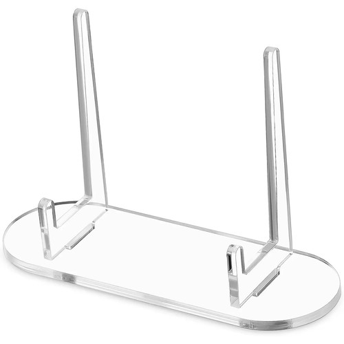 Clear acrylic display - clear, stand