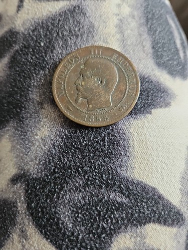 Napoleon 111 1853 coin - napoleon,