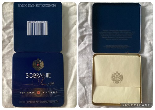 Sobranie cigar tin - 10,