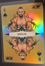 2023 AEW Upper Deck Trading Cards - Gold King of Spades Wardlow
