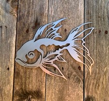 GUPPY FISH STEEL WALL ART