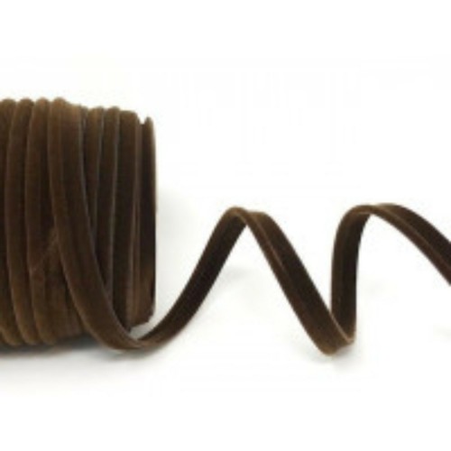 10mm wide chocolate brown - wide,
