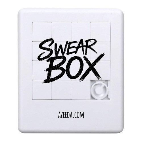 Swear box sliding puzzle - 'swear, box'