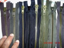 YKK + LOCAL Heavy Duty #10 Garment Zips 60cm 24"+28" , 1+ 2way + Asstd 