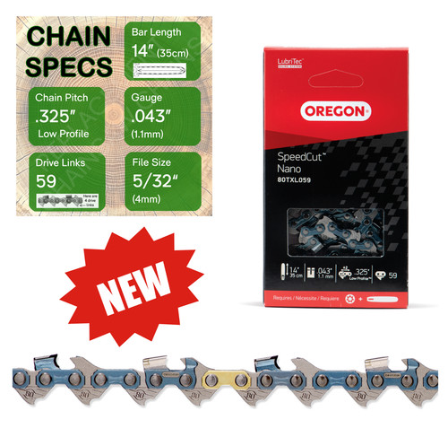 59dl oregon 80txl059 325 - 14",