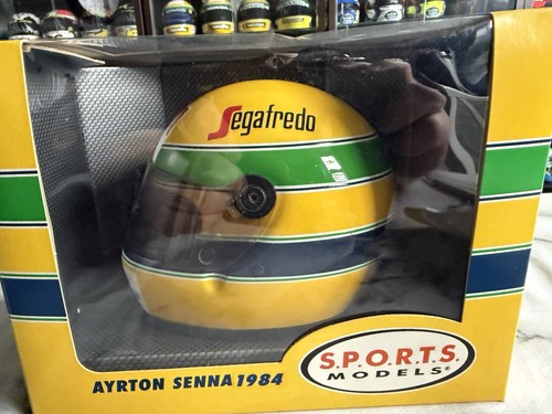 Ayrton senna 1984 helmet - ayrton,