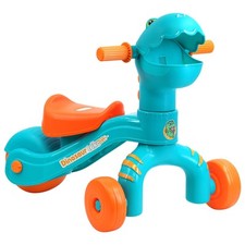 Ride On Three Wheel Kids Dinosaur Walking Balance Trike Toddler Tricycle Sounds
