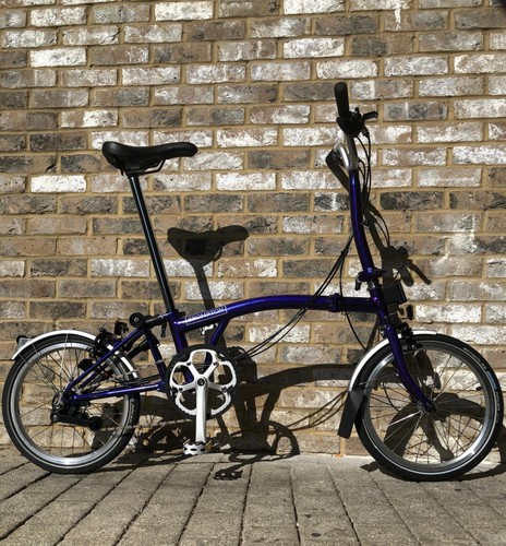 Brompton metallic purple m6l - metallic,