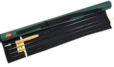 Hardy Jet Sintrix 10' 4 piece carbon travel fly rod #3 With Bag And Tube