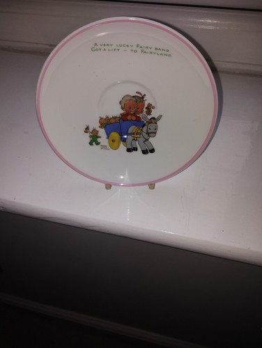 Shelley nurseryware saucer - shelley,