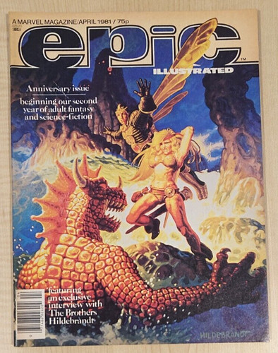 Epic illustrated marvel comic - illustrated,