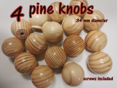 Wooden knobs handle - knobs, kitchen