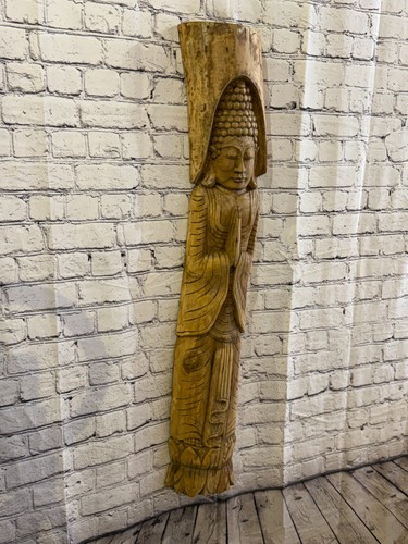 Thai buddha 100cm hand carved - buddha,